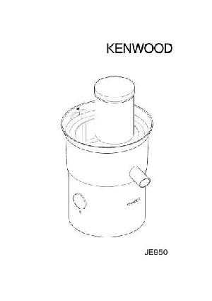 User manual Kenwood JE-950  ― Manual-Shop.ru
