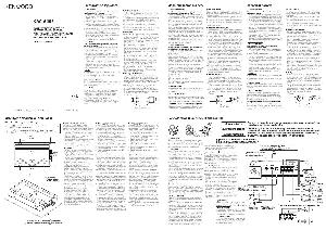 User manual Kenwood KAC-6405  ― Manual-Shop.ru