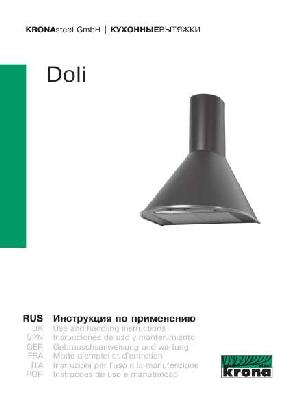User manual Krona Doli  ― Manual-Shop.ru