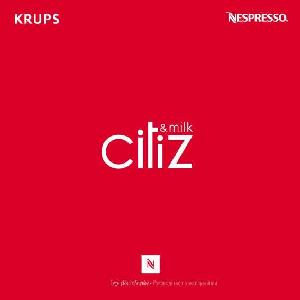User manual Krups Citiz-Milk  ― Manual-Shop.ru