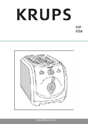 Инструкция Krups FEP2  ― Manual-Shop.ru