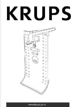 Инструкция Krups GVE-1  ― Manual-Shop.ru