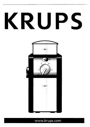 Инструкция Krups GVX-242  ― Manual-Shop.ru