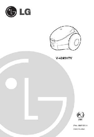 Инструкция LG V-4245  ― Manual-Shop.ru