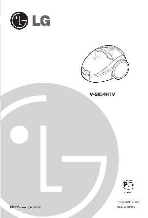 User manual LG V-5854  ― Manual-Shop.ru