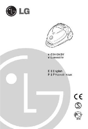 Инструкция LG V-C3443  ― Manual-Shop.ru