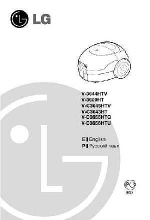 User manual LG V-C3643HT  ― Manual-Shop.ru