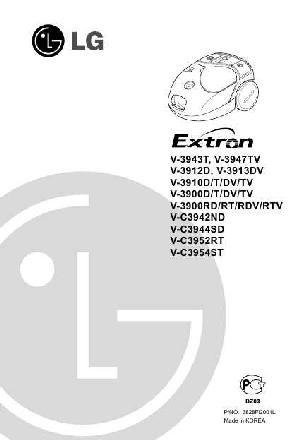 Инструкция LG V-C3952RT  ― Manual-Shop.ru