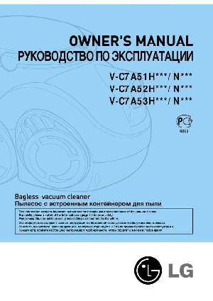 User manual LG V-C7A52  ― Manual-Shop.ru