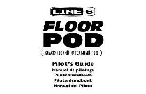 Инструкция Line6 Floor Pod  ― Manual-Shop.ru