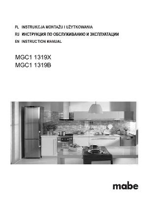 User manual MABE MGC1-1319  ― Manual-Shop.ru
