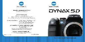User manual Minolta Dynax 5D  ― Manual-Shop.ru