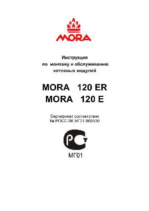 User manual Mora 120 E, ER  ― Manual-Shop.ru