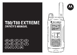 Инструкция Motorola T-80  ― Manual-Shop.ru