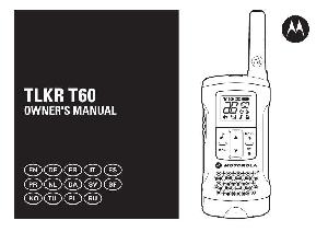 Инструкция Motorola TLKR-T60  ― Manual-Shop.ru