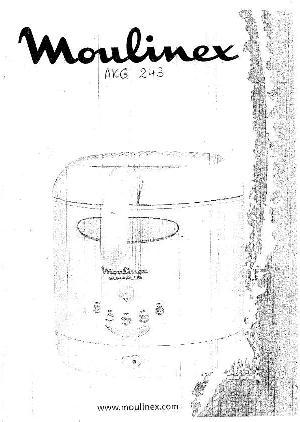 Инструкция Moulinex AKG-243  ― Manual-Shop.ru