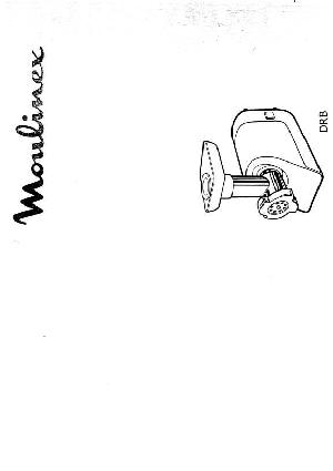 Инструкция Moulinex DRB  ― Manual-Shop.ru