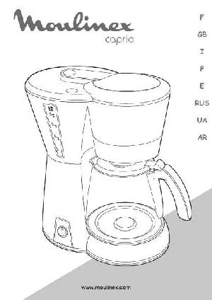 Инструкция Moulinex FG-2115  ― Manual-Shop.ru