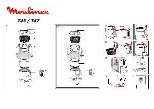 Инструкция Moulinex T-45  ― Manual-Shop.ru