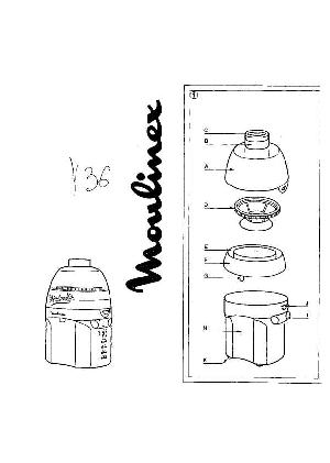 Инструкция Moulinex Y-36  ― Manual-Shop.ru
