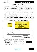 User manual Musical Fidelity A5 