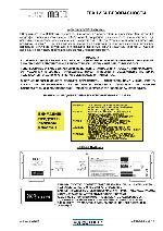 User manual Musical Fidelity M3CD 