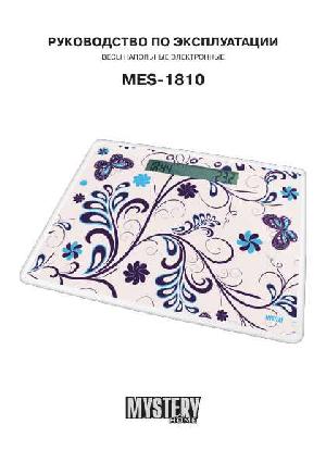 Инструкция Mystery MES-1810  ― Manual-Shop.ru
