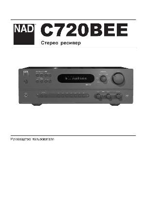 User manual NAD C720BEE  ― Manual-Shop.ru