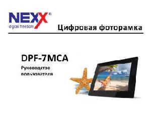 User manual Nexx DPF-7MCA  ― Manual-Shop.ru