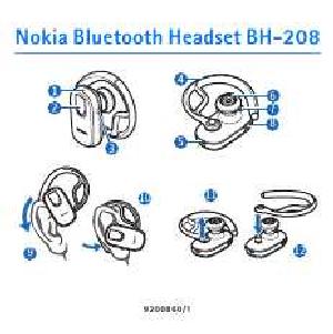 Инструкция Nokia BH-208  ― Manual-Shop.ru