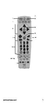 User manual OneForAll URC-7240 