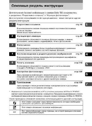 Инструкция Pentax Optio T20  ― Manual-Shop.ru