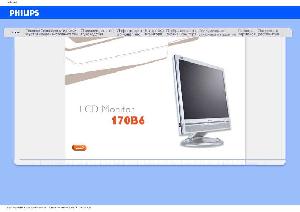 Инструкция Philips 170B6  ― Manual-Shop.ru
