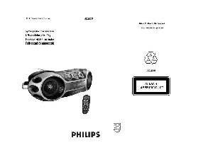 Инструкция Philips AZ-2535  ― Manual-Shop.ru