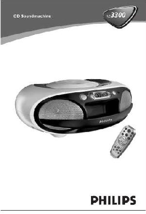 Инструкция Philips AZ-3300  ― Manual-Shop.ru