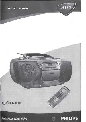 Инструкция Philips AZ-5150  ― Manual-Shop.ru