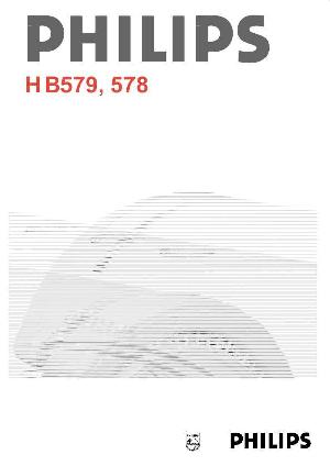 Инструкция Philips HB-578  ― Manual-Shop.ru
