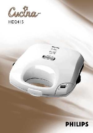 Инструкция Philips HD-2415  ― Manual-Shop.ru