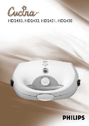Инструкция Philips HD-2431  ― Manual-Shop.ru
