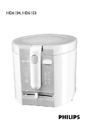 Инструкция Philips HD-6103  ― Manual-Shop.ru