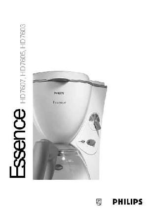 Инструкция Philips HD-7607  ― Manual-Shop.ru