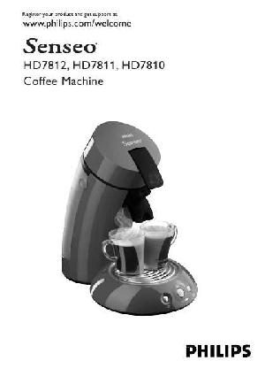 Инструкция Philips HD-7810  ― Manual-Shop.ru
