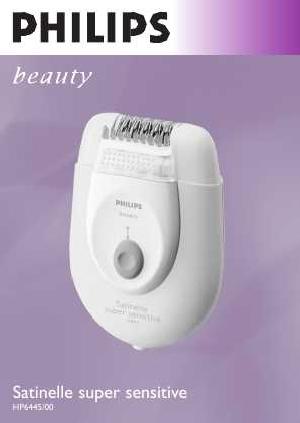 Инструкция Philips HP-6445  ― Manual-Shop.ru