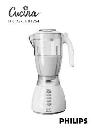 Инструкция Philips HR-1757  ― Manual-Shop.ru