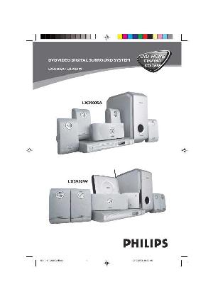 User manual Philips LX-3900SA  ― Manual-Shop.ru