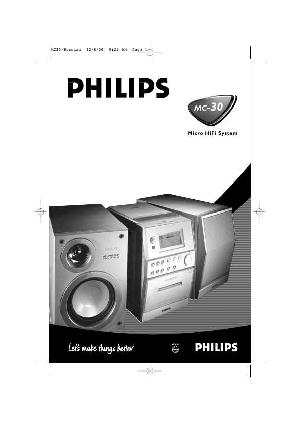 Инструкция Philips MC-30  ― Manual-Shop.ru