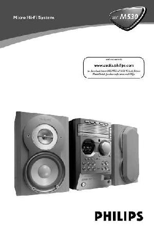 Инструкция Philips MCM-530  ― Manual-Shop.ru