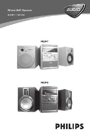 Инструкция Philips MCM-7  ― Manual-Shop.ru