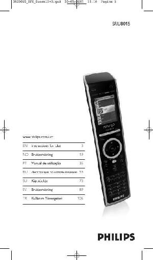 Инструкция Philips SRU-8015  ― Manual-Shop.ru