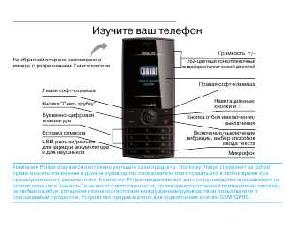 User manual Philips X501  ― Manual-Shop.ru